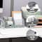 Mind Reader 7-Compartment Desktop Organizer, File & Accessory Storage, Metal Mesh Office Organizer for Desk, Workspace, Mail, Silver